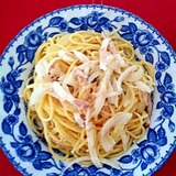 シーチキンと大根のパスタ